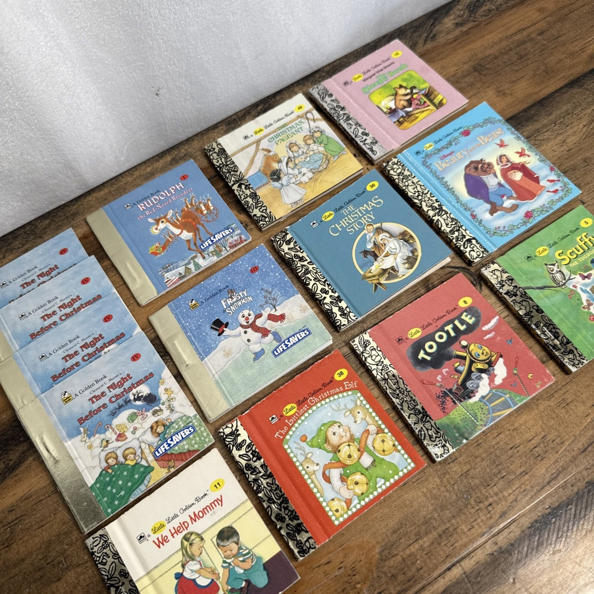 Vintage Little Little Golden Books Miniature You Choose Mini Tiny Christmas EUC | eBay US