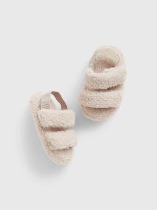 Toddler Sherpa Sandal Slippers | Gap (US)