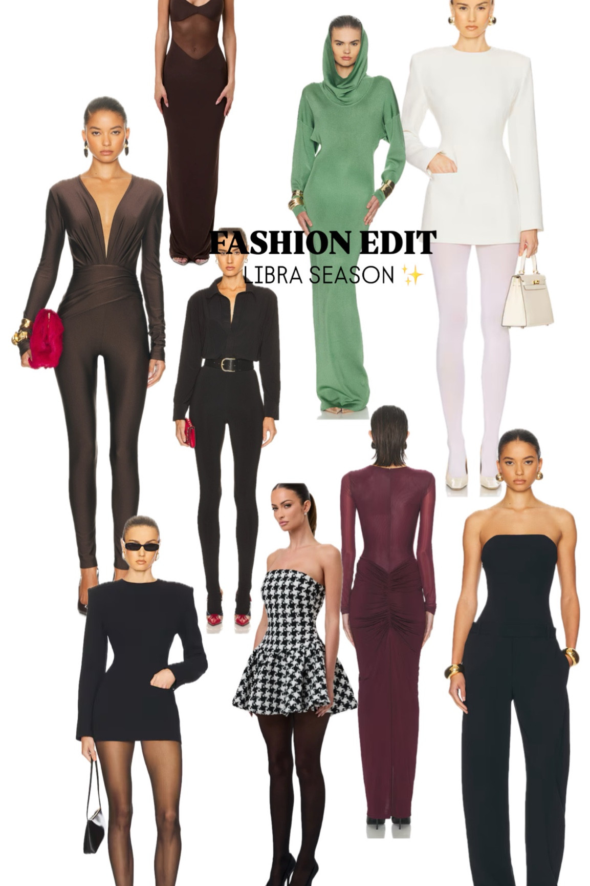 FASHION EDIT: LIBRA SEASON ✨🥂 
It’s your time to shine! #fashionedit #styletip #grwm #shopping #haul 

#LTKStyleTip #LTKNYFW #LTKSeasonal