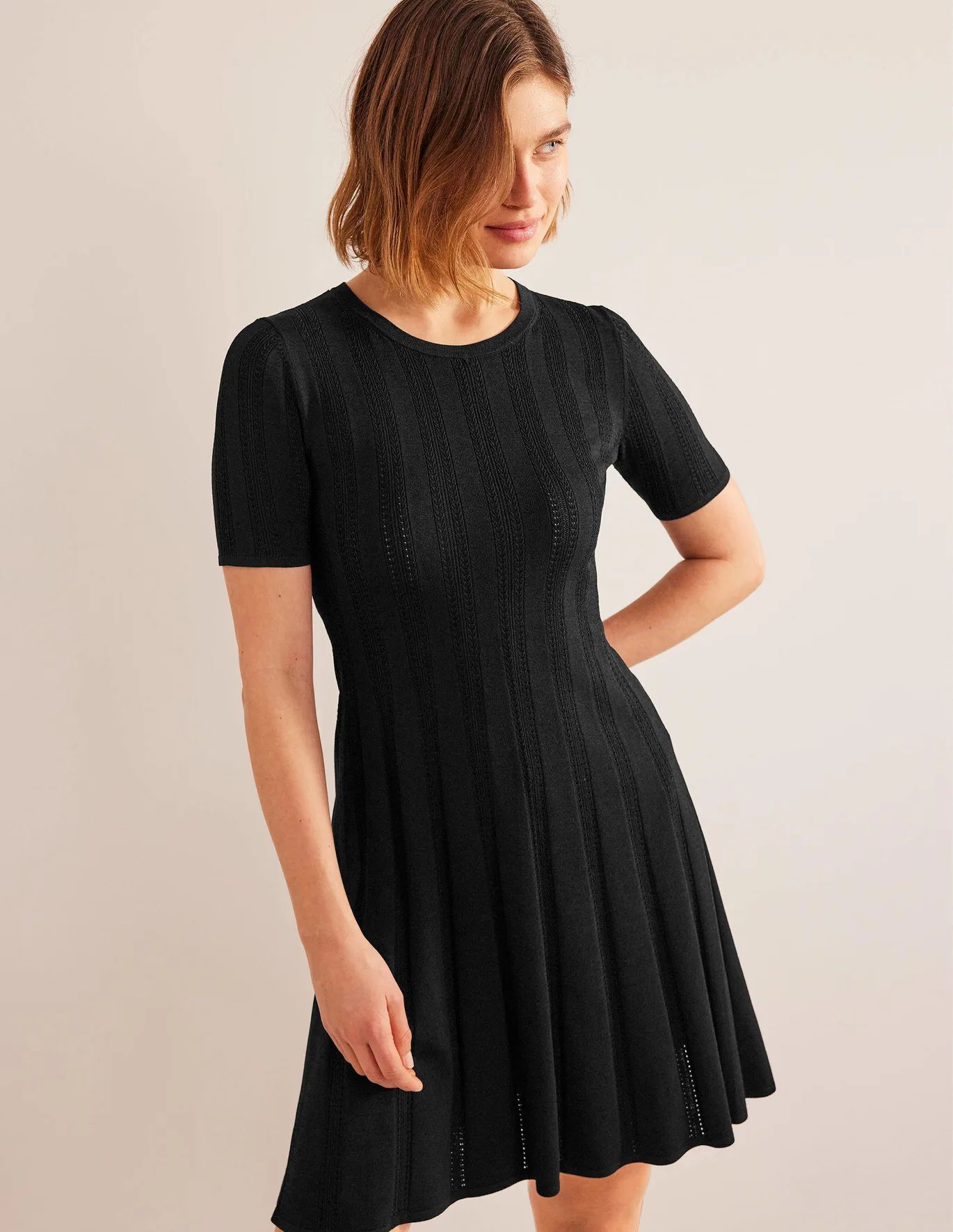 Flared Stitch Mini Dress | Boden (US)
