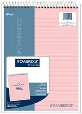 Amazon.com : Cambridge Wirebound Legal Pad, 8.5 X 11 Inches, Rose, 70 Sheets (59418) : Legal Rule... | Amazon (US)