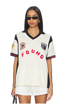 Found Union Soccer Jersey Top in Off White from Revolve.com | Revolve Clothing (Global)