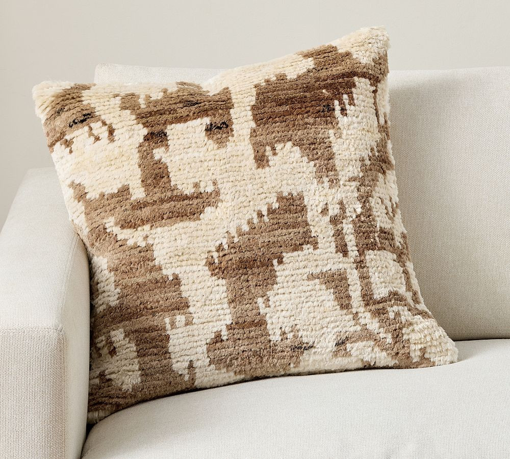 Reign Ikat Pillow Cover | Pottery Barn (US)