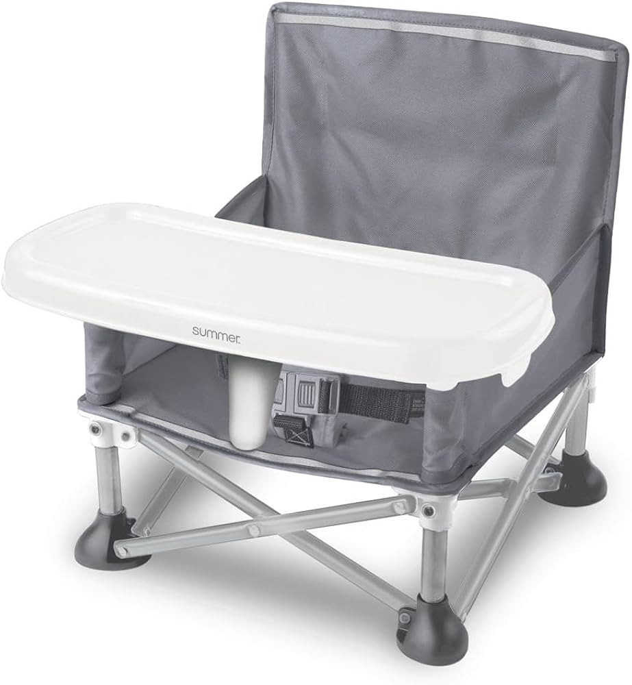 Summer by Bright Starts Pop 'N Sit Portable Booster Chair, Floor Seat, Indoor/Outdoor Use, Compac... | Amazon (US)