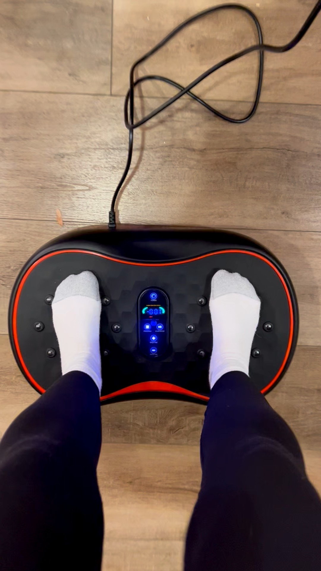 Added a new element to my workout routine and I’m loving it! I do my research- always!- and learned that using a vibration plate can improve muscle strength, circulation, balance, and bone density when combined with exercise. 💪🏽 If you have any medical conditions always consult your doctor prior to starting any new exercises. 

#LTKselfcare #LTKfitnessgoals #LTKmorningroutine