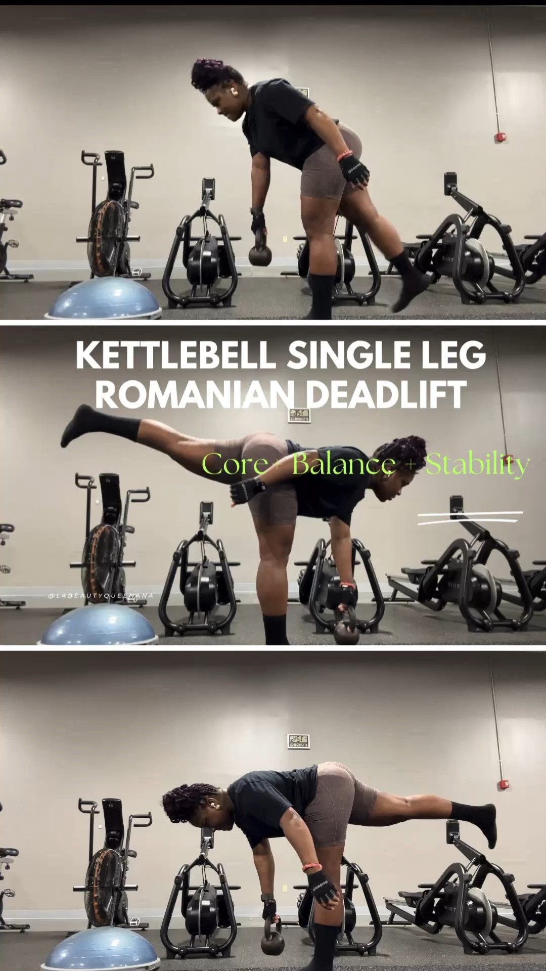 Kettlebell Single Leg Romanian Deadlift For Unmatched Core | Balance ♎️ ⚖️ Stability 

Plus my faves this week  🤲🏾

#LTKActive #LTKFitness #LTKFindsUnder50