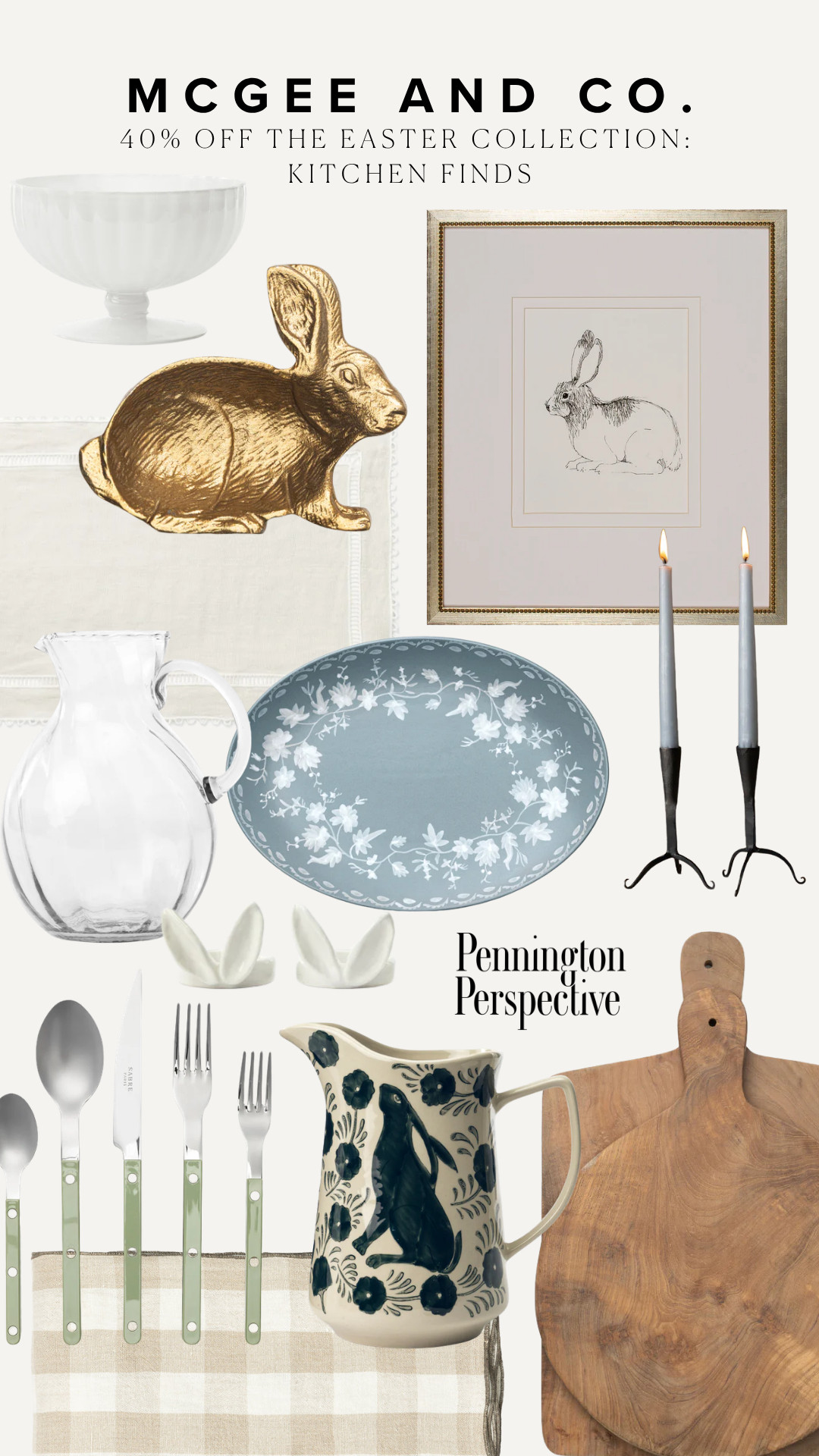 Set the table for spring. Enjoy 40% off the Easter Collection at McGee and Co. with these timeless kitchen finds.

#McGeeAndCo #EasterDecor #SpringKitchen #InteriorStyling #HomeSale  

 #LTKdayinmylife #LTKHome #LTKSaleAlert
