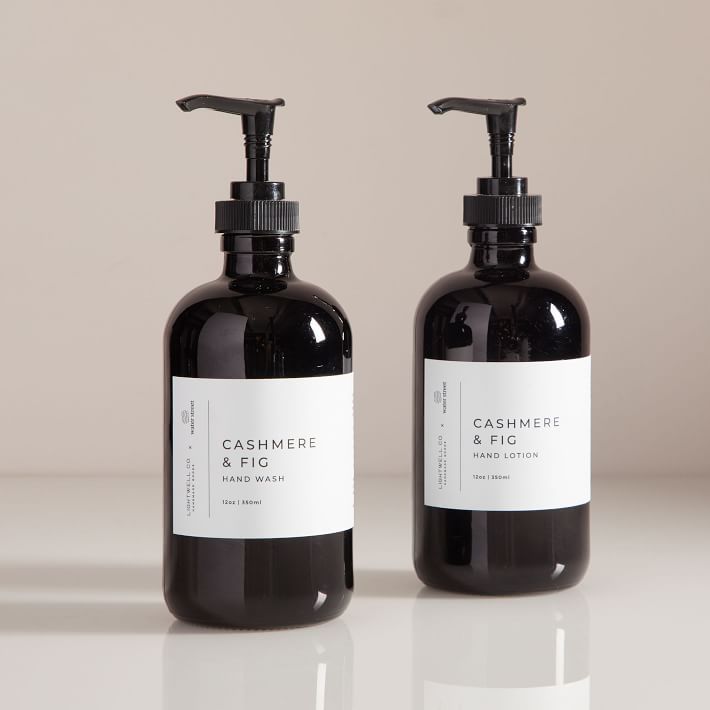 Lightwell x water street Hand Soap + Lotion - Cashmere + Fig | West Elm (US)