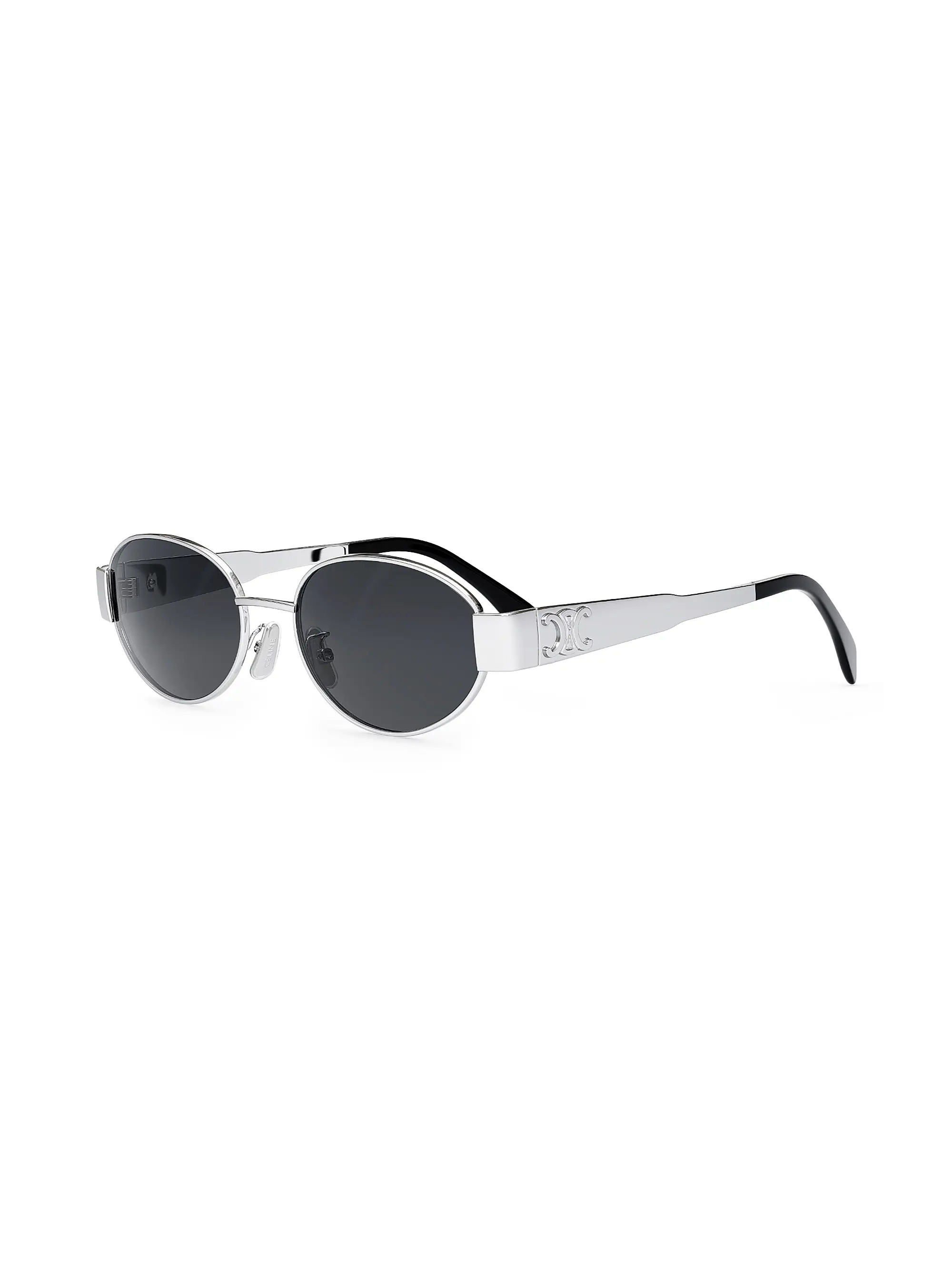 CELINE Triomphe 54MM Oval Sunglasses | Saks Fifth Avenue | Saks Fifth Avenue