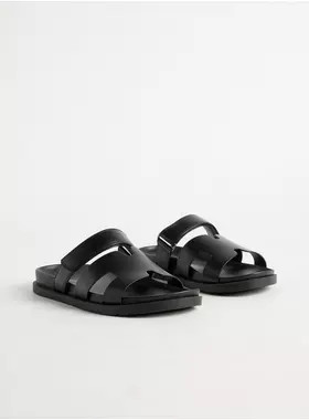 Adjustable H-Band Footbed Slide (WW) | Torrid (US & Canada)