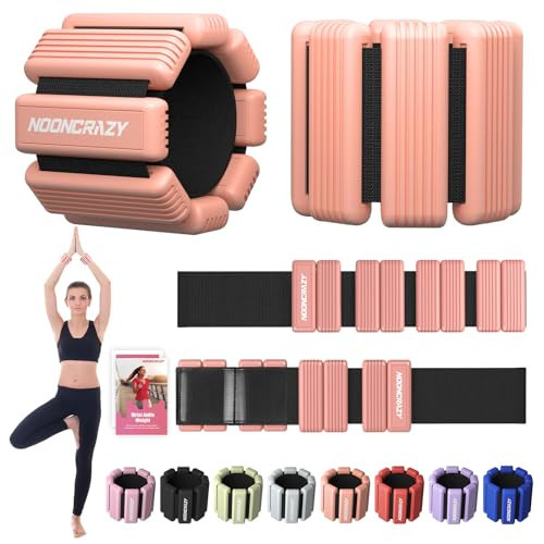 Pilates Wrist Ankle Weight for Women, Adjustable Weight Set of 2(1 lb Each) | Amazon (US)