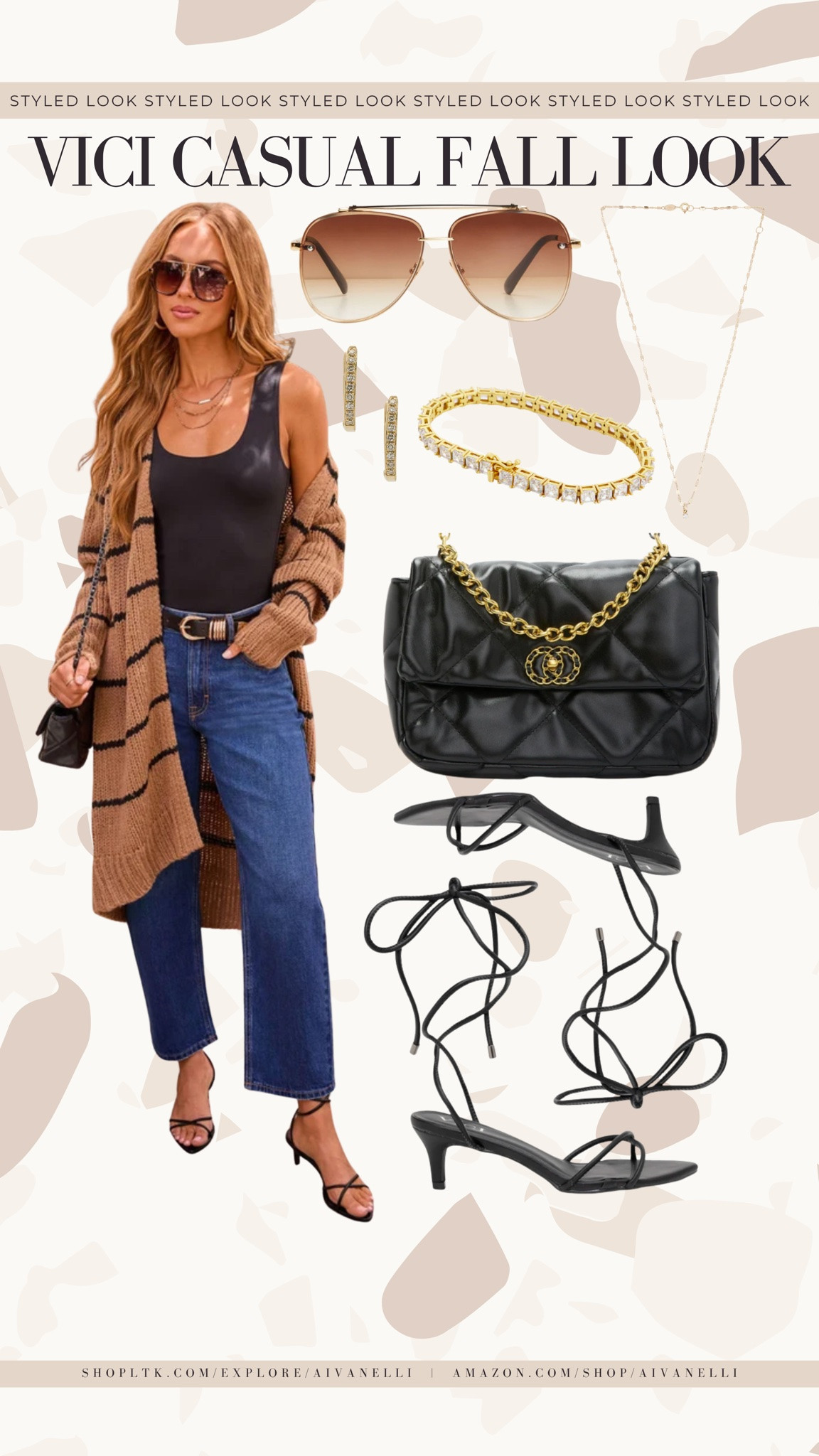 Vici fall casual look

oversized sweater and jeans
cardigan and straight leg denim
barn jacket and leggings
sweatshirt and wide leg pants
button down and relaxed jeans
denim jacket and maxi skirt
quarter zip and leggings
striped sweater and trousers
shacket and basic tee
crewneck sweater and sneakers

#LTKootd #LTKSeasonal #LTKSaleAlert