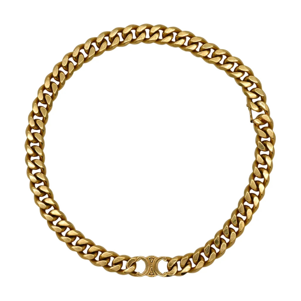 Triomphe Gourmette Necklace | Clotheshorse Anonymous