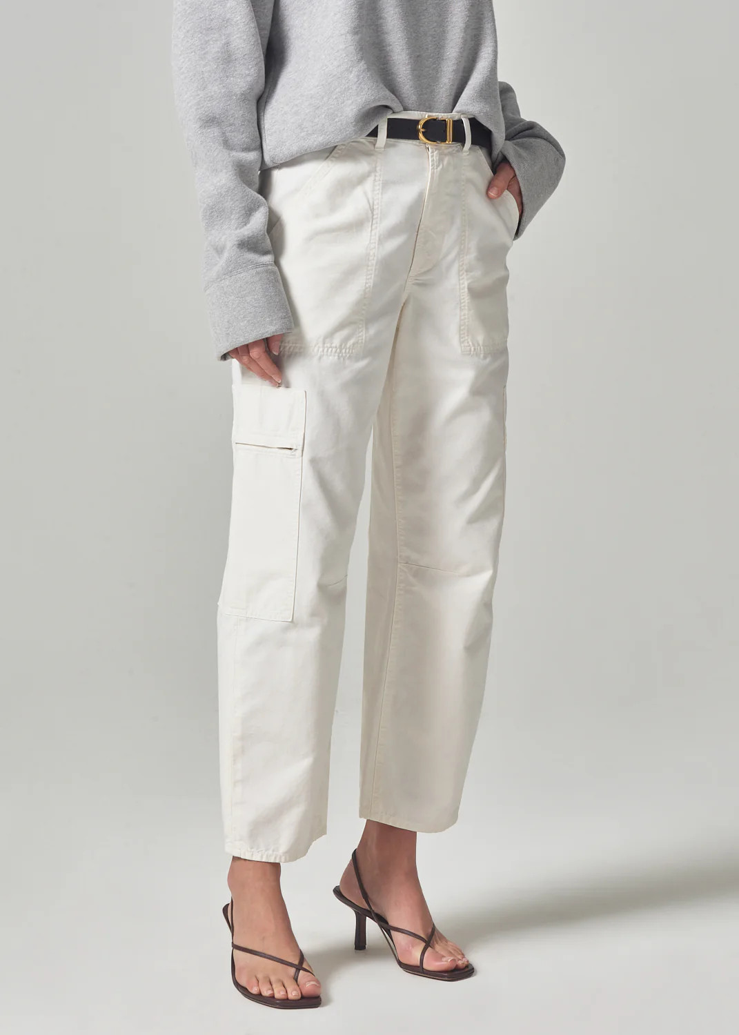 Marcelle Low Slung Easy Cargo in Pashmina | Citizens of Humanity