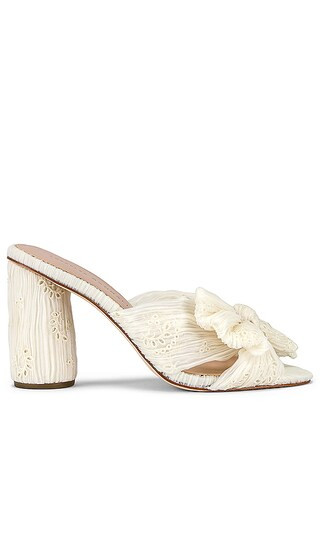 Penny Knot Mule in Pearl Broderie | Revolve Clothing (Global)
