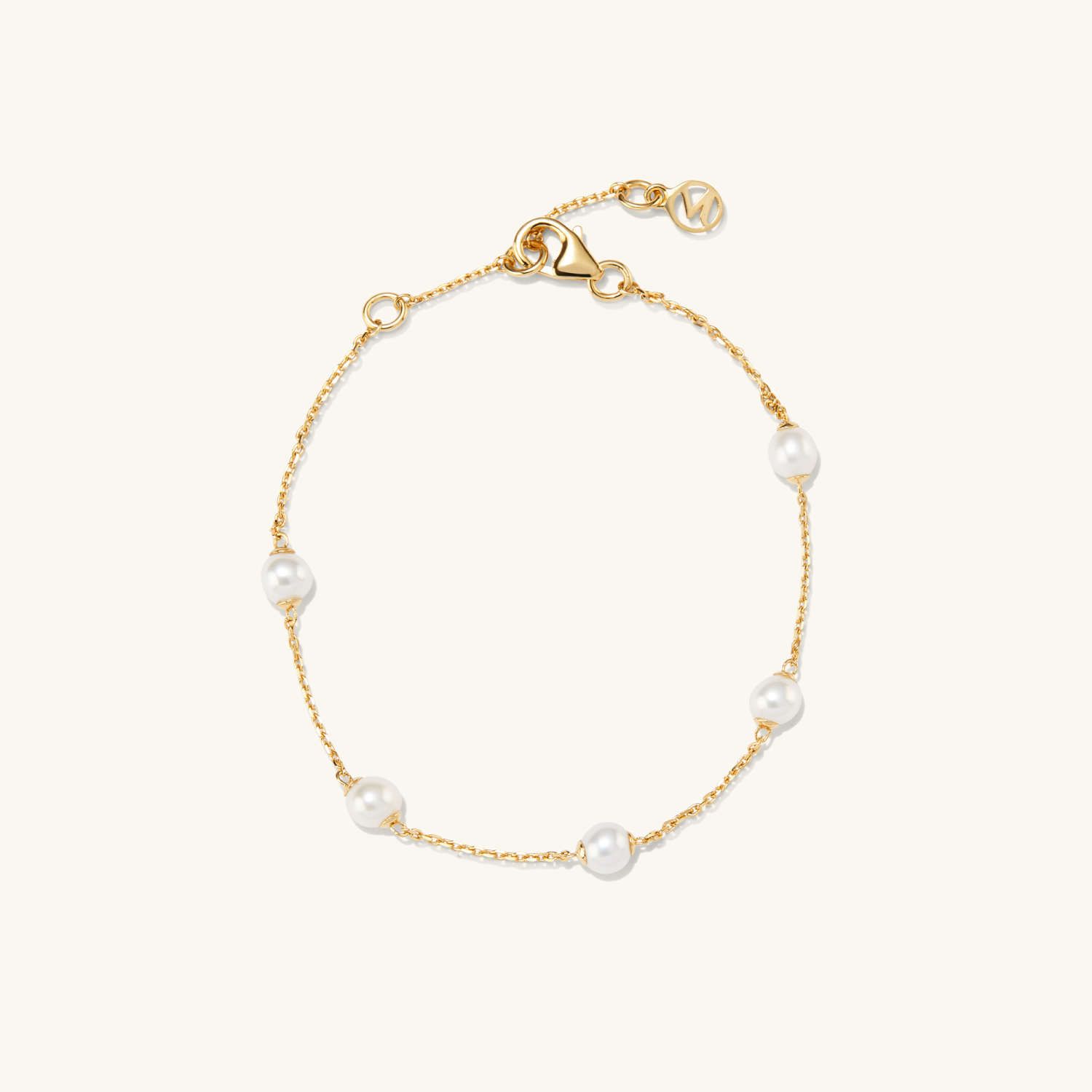 Mini Pearl Satellite Bracelet | Mejuri Fine Crew