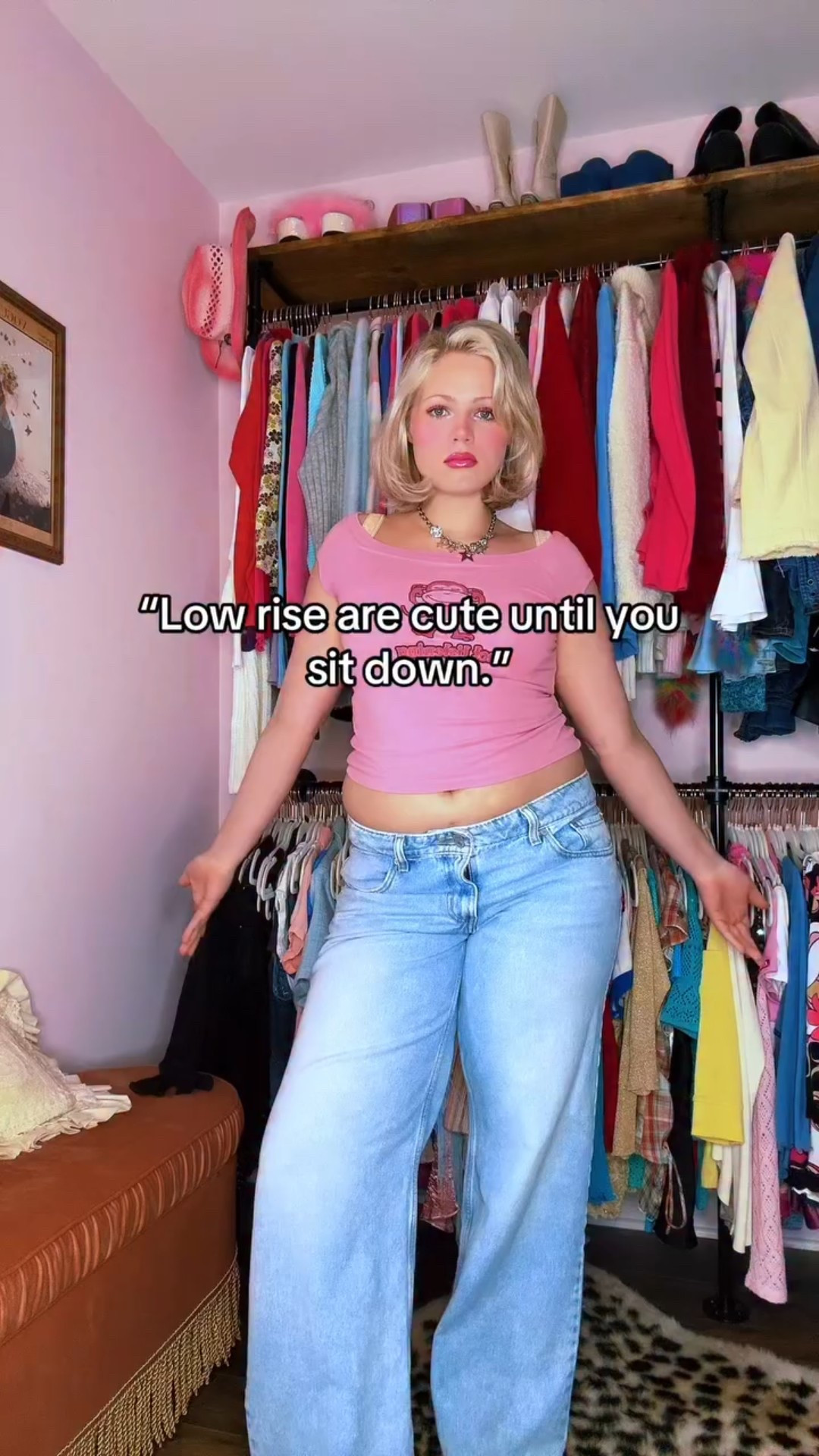 Y’all asked for these jean! I’m a size 32 for reference 

#lowrise #jeans #lowrisejeans #bodypostive #fashion