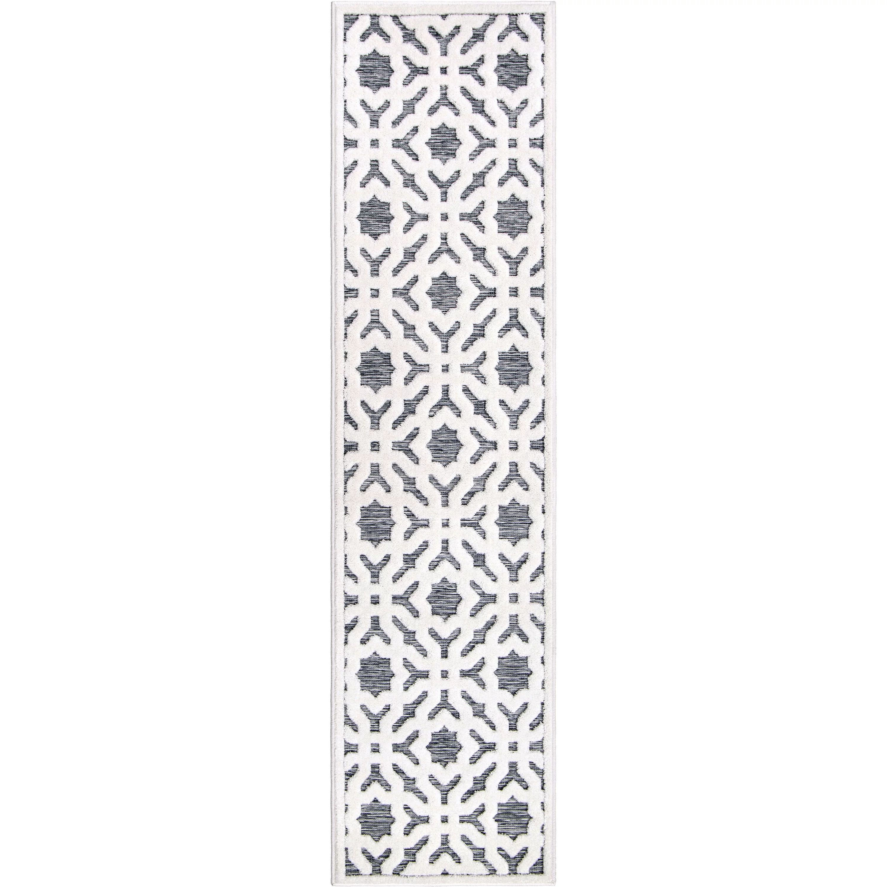 My Texas House Claire, Contemporary, Geometric, Woven Runner Rug, 1'11" x 7'6" | Walmart (US)