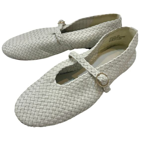 House of Harlow 1960 9 Bistro woven Mary Jane ballet flats 3003 | Poshmark