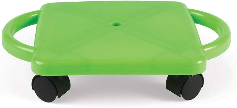 hand2mind Green Indoor Scooter Board with Handles, Gym Scooters for Kids, Recess Toys, PE Equipme... | Amazon (US)