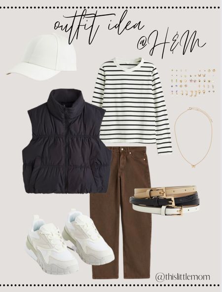 Outfit idea for a casual winter day all found at H&M! 

Belts, sneakers, puffer vest, outfit ideas, winter style

#LTKstyletip #LTKSeasonal #LTKshoecrush