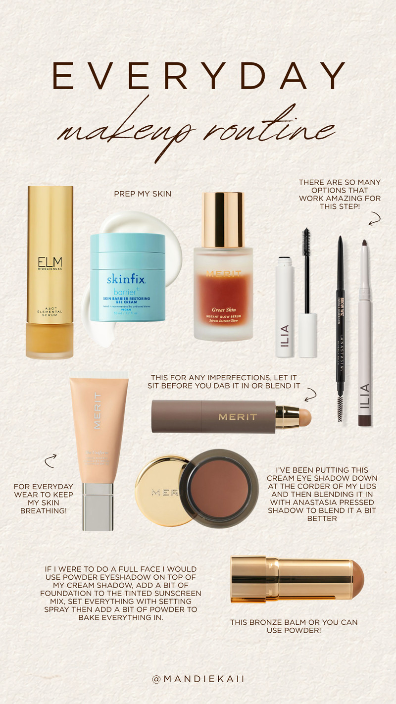 Everyday Makeup Routine 

 #LTKgrwm #LTKSeasonal #LTKBeauty