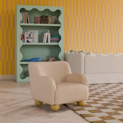 Babyletto Swoops Kids Chair - Chai Shearling | Target