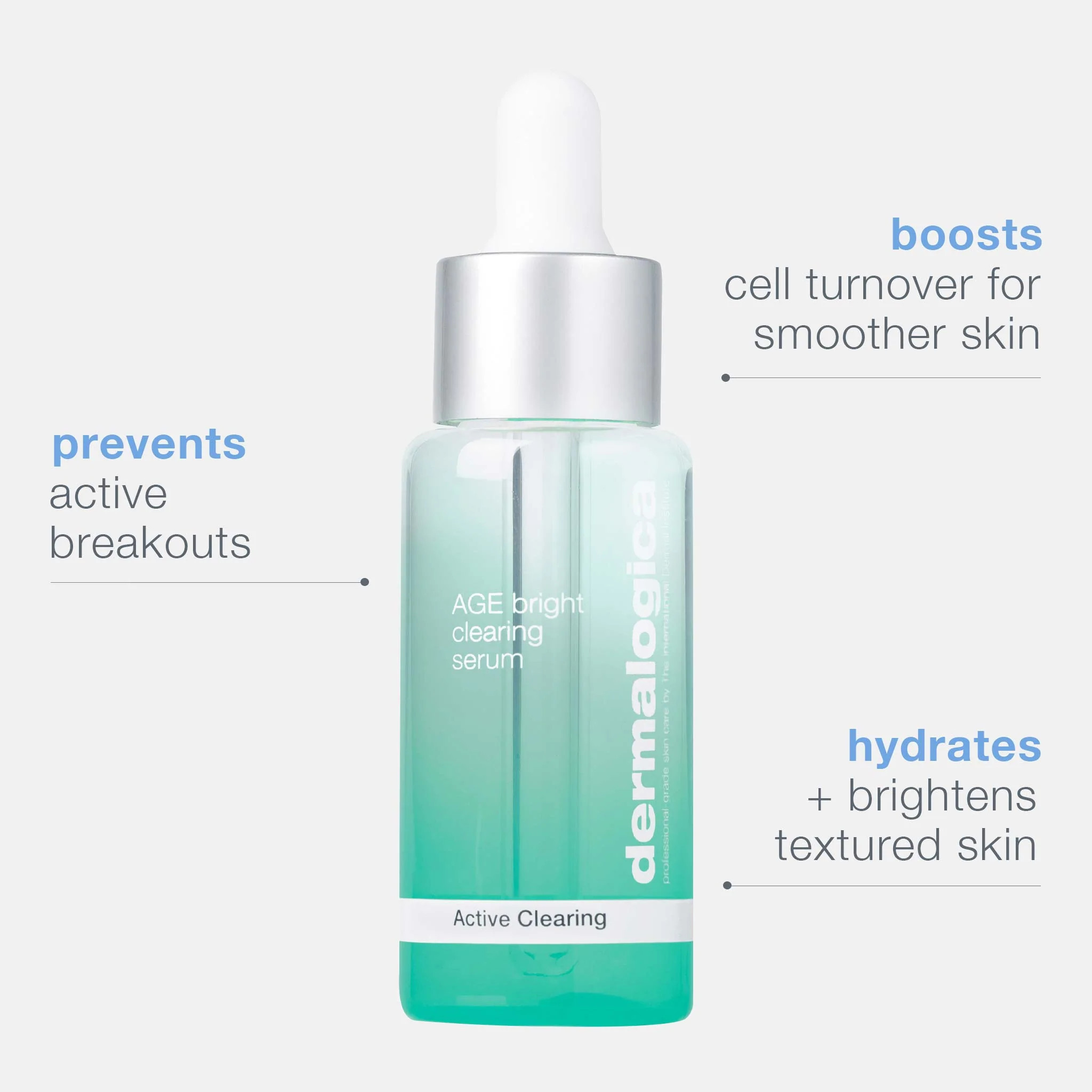 Age Bright Clearing Serum, 2-in-1 Serum For Acne, Anti-Aging Serum | Dermalogica® | Dermalogica (US)