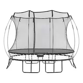 SPRINGFREE Kids 8 ft. x 13 ft. Outdoor Large Oval Trampoline with Enclosure | The Home Depot