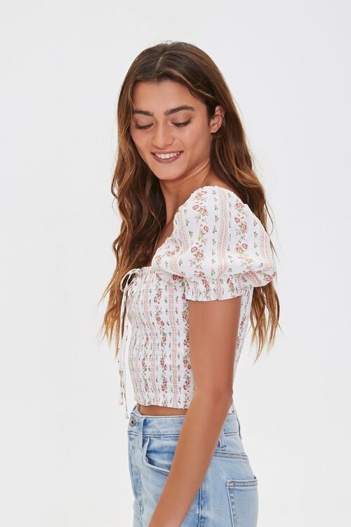 Floral Print Crop Top | Forever 21 (US)
