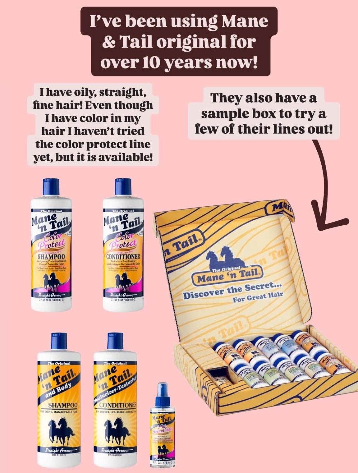 Shampoo for shiny hair! I get compliments on my hair often & I use mane & tail products 

#LTKFindsUnder50 #LTKBeauty