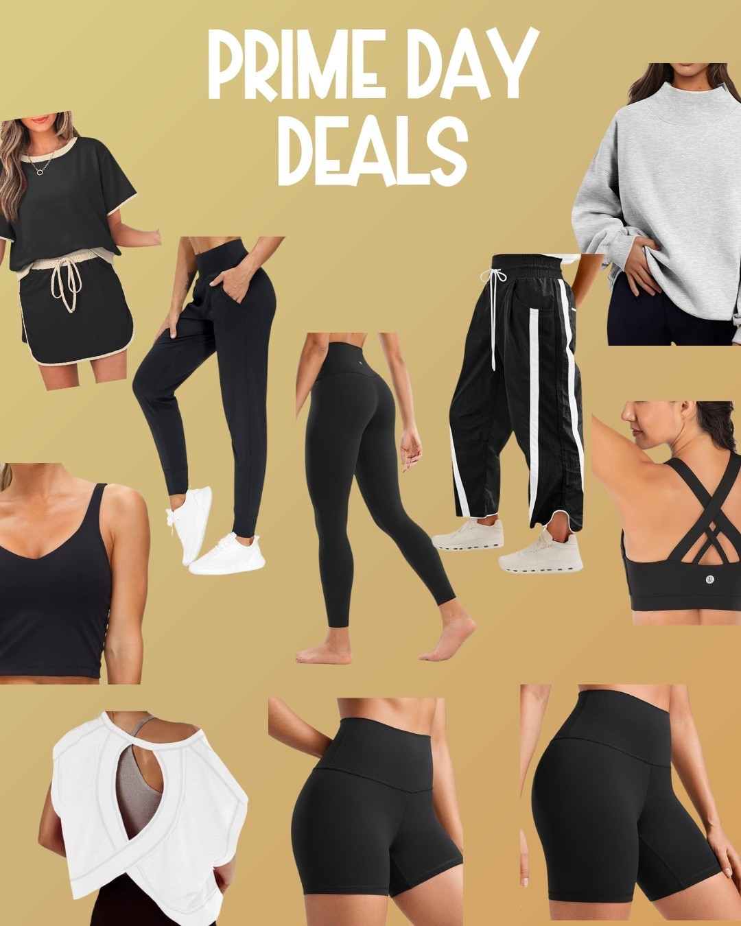 Cute athleisure and workout clothes on sale during Prime Day! 

#LTKStyleTip #LTKActive #LTKSaleAlert