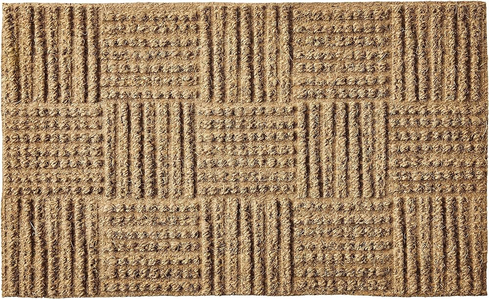 Amazon.com : Kempf Coco Rug, Low Profile, Natural Coir Doormat, Floor Mat for Entryways, Patio, G... | Amazon (US)
