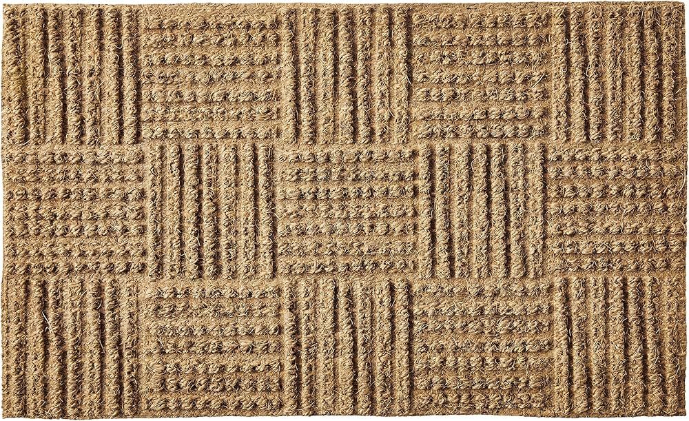 Amazon.com : Kempf Coco Rug, Low Profile, Natural Coir Doormat, Floor Mat for Entryways, Patio, G... | Amazon (US)