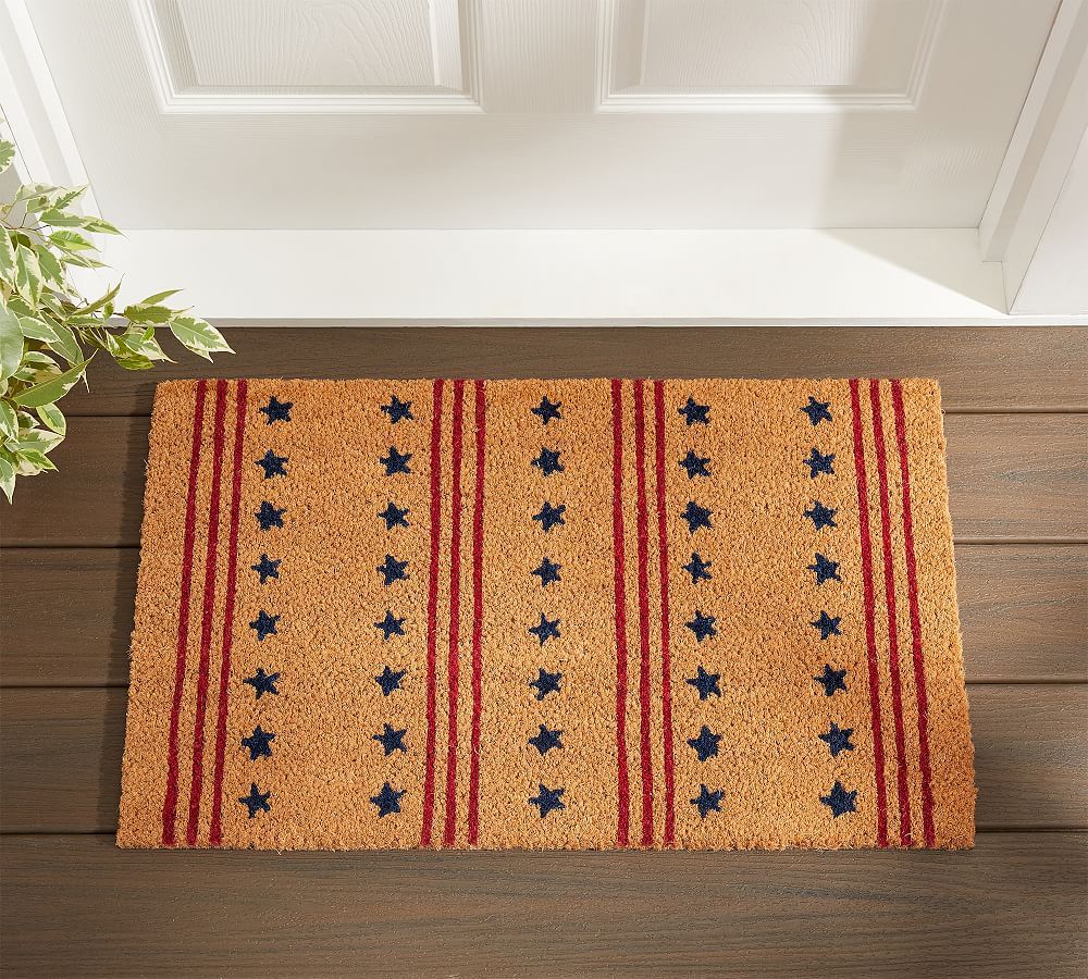 Stars & Stripes Doormat | Pottery Barn (US)