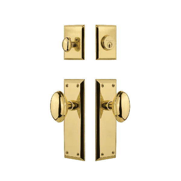 Nostalgic Warehouse New York Entry Set with Homestead Knob | Wayfair North America