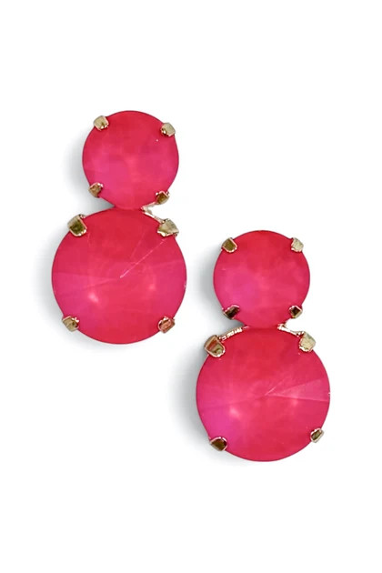 Sienna by TOVA Molly Electic Pink Earrings | The Willow Tree