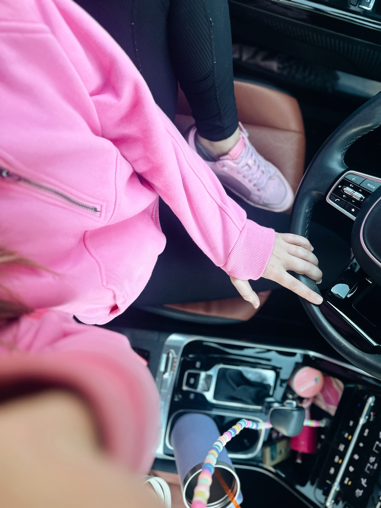 Pink out everything🩷  Running errands outfit for mama has to be cute, comfy, and easy!

Pink, hoodie, sweatshirt, pullover, winter, cold, half zip, leggings, black, ribbed, sneakers, shoes, vintage havanas, mom, outfit, style, comfortable, easy


#LTKShoeCrush #LTKActive #LTKStyleTip