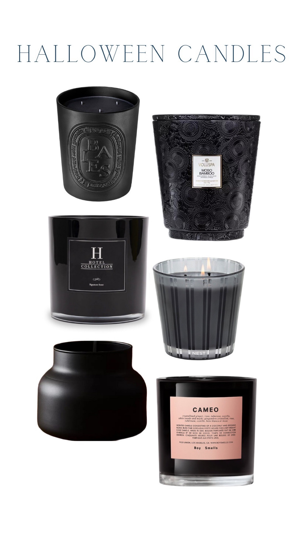 Black candles, Halloween candles, Halloween decor, fall candles #ltkhalloween 

Follow my shop @kateknowleshome on the @shop.LTK app to shop this post and get my exclusive app-only content!

#liketkit #LTKSeasonal #LTKhome
@shop.ltk
https://liketk.it/3P8Fc

#LTKHalloween #LTKhome #LTKSeasonal