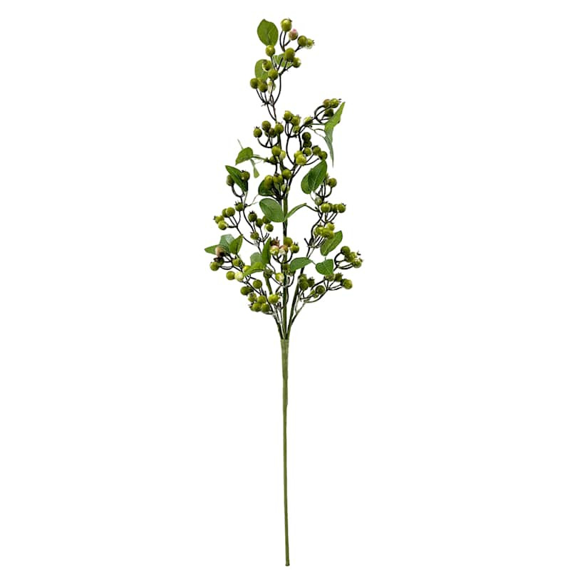 Green Berries Stem, 33" | At Home