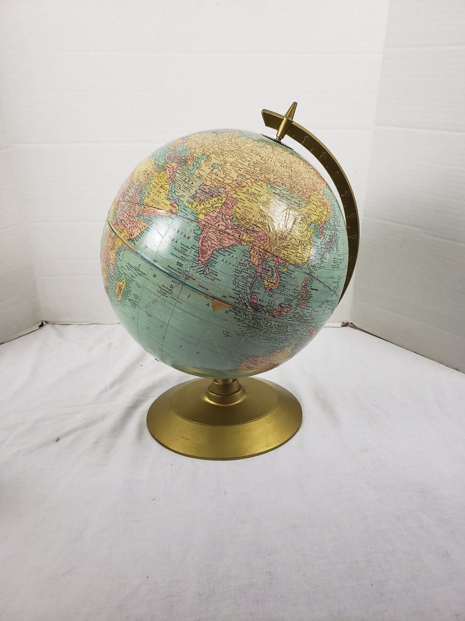 George Cram 12 Imperial World Globe on Metal Stand USSR | Etsy | Etsy (US)