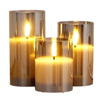 Flameless Led Candles 3 Pack Battery Operated Candles with Remote Control Heavy Duty | Target