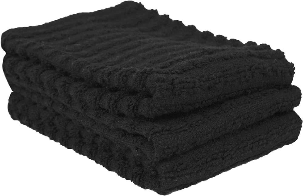 Ritz Royale Collection 100% Combed Terry Cotton, Highly Absorbent, Kitchen Dish Cloth Set, 13-3/4... | Amazon (US)
