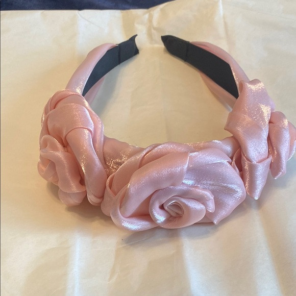 Elegant Pink Floral Headband | Poshmark