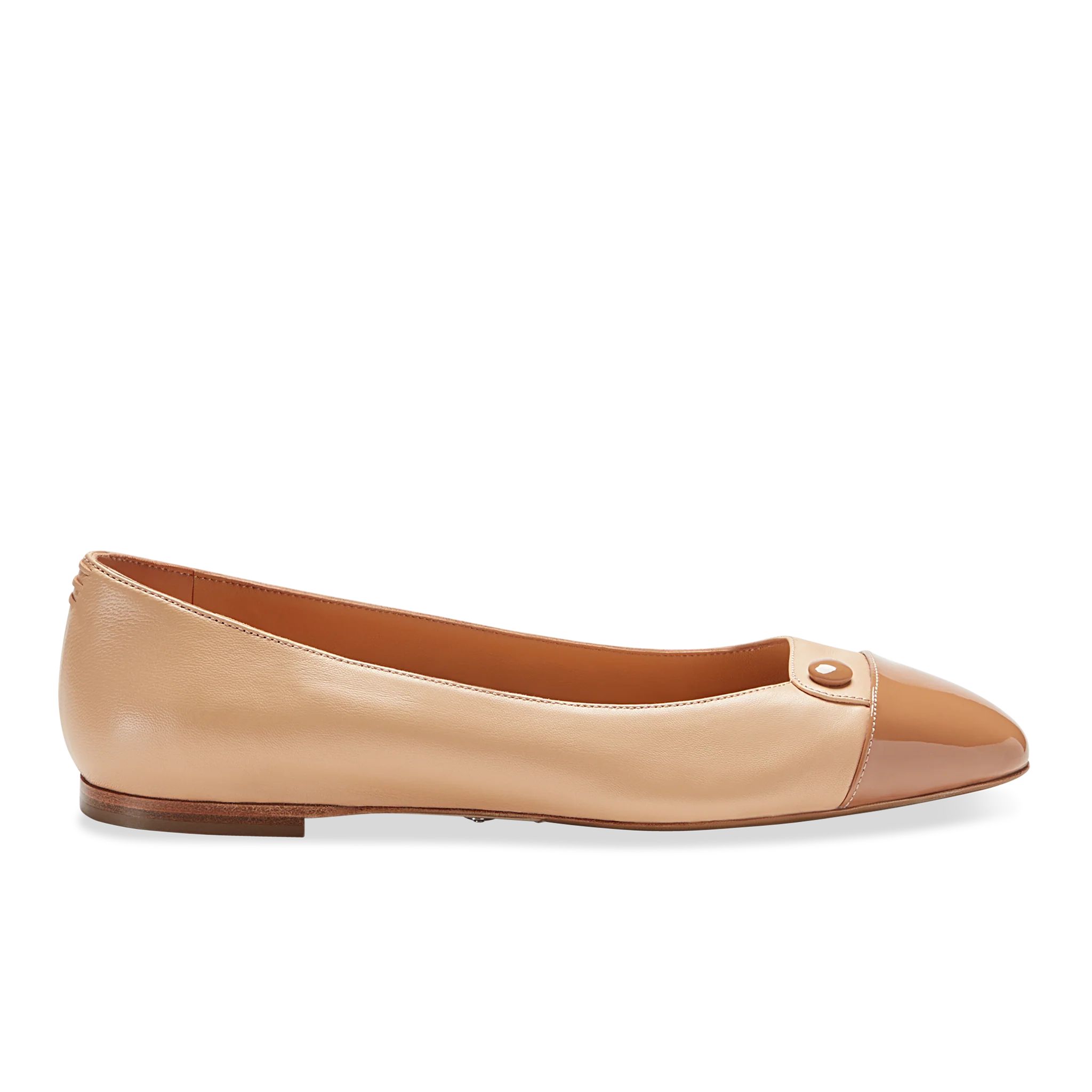 Sacchetto Ballet Flat | Sand Nappa | Sarah Flint | Sarah Flint