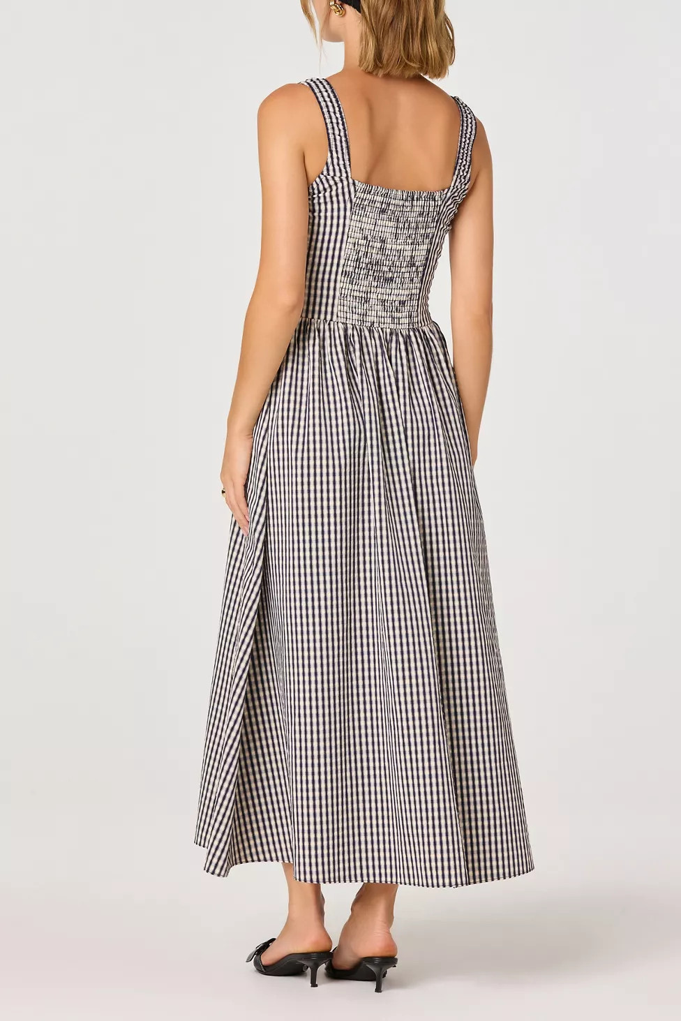 ASTR The Label Temperance Gingham Check Maxi Dress | Urban Outfitters (US and RoW)