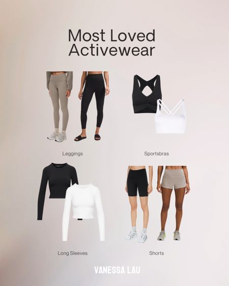 Capsule Wardrobe Activewear 🤍 These are my most loved workout clothes you’ll usually catch me wearing when I’m exercising! #capsulewardrobe

#LTKstyletip #LTKMostLoved
