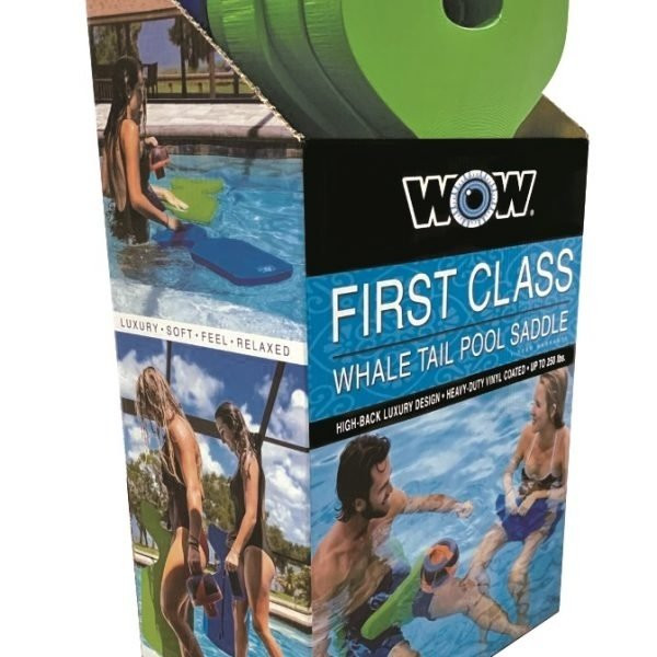 WOW Sports  Soft Dipped Foam Whale Tail Saddle Seats 6pck PDQ - Blue (20-2100) | Walmart (US)