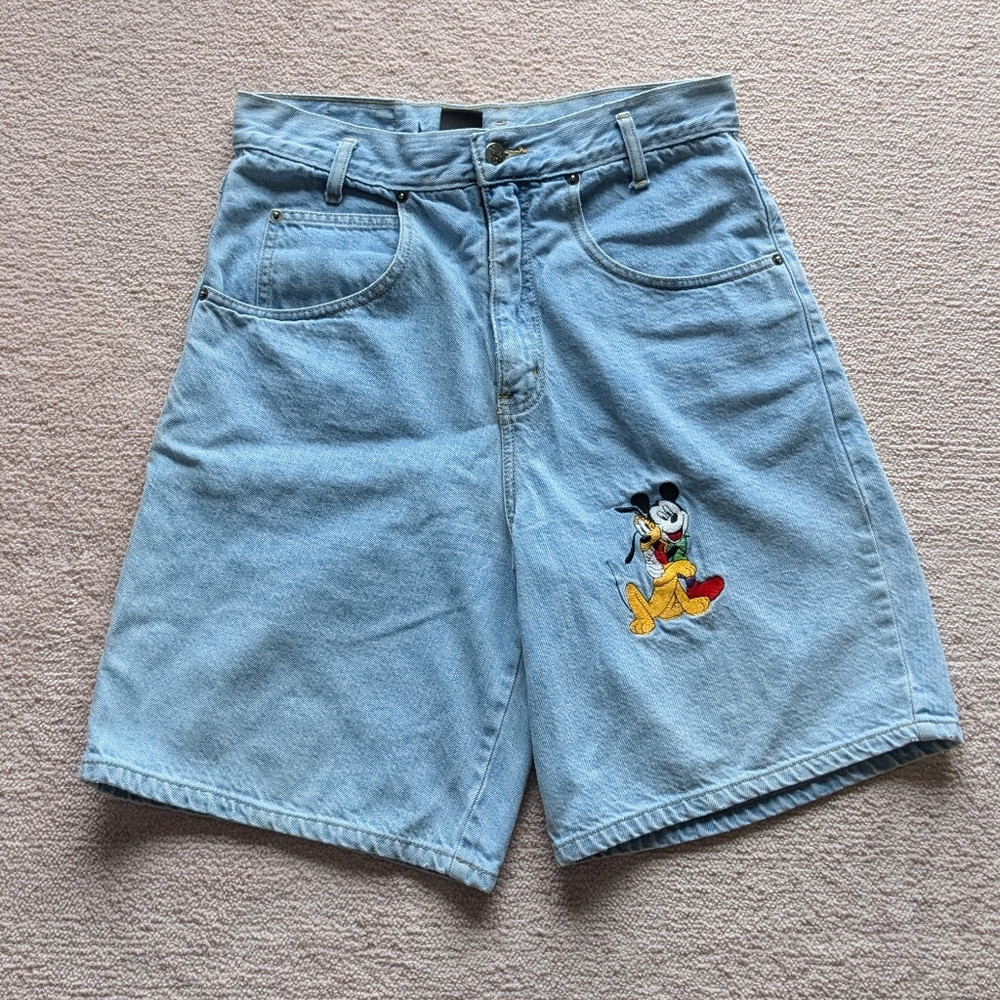 Mickey Unlimited Jerry Leigh vintage 90s high-rise denim shorts, size M | Poshmark