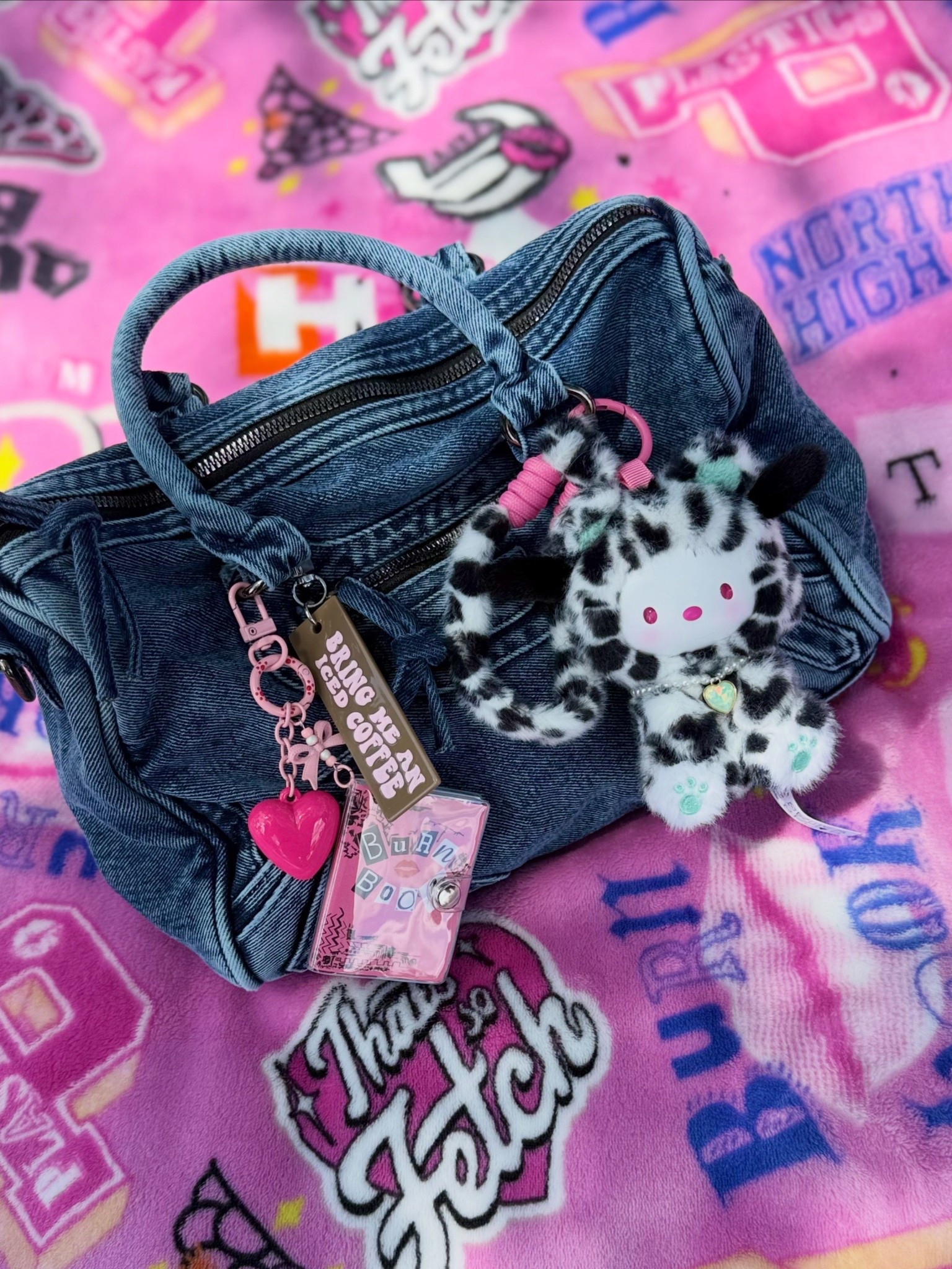 Bag of the day. Obsessed with denim bags lately. When I saw let’s shop main st post this bag I ordered immediately. Just add your favorite bag charms and you are good to go! Happy Sunday friends 💞

#LTKmomlife #LTKdayinmylife